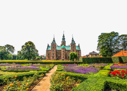 历史文化欧式宫殿花园高清图片