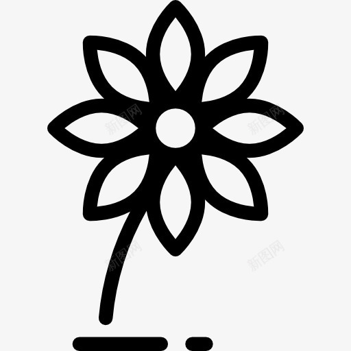花图标png_新图网 https://ixintu.com 植物学 生态学和环境 自然 花 花瓣 雏菊