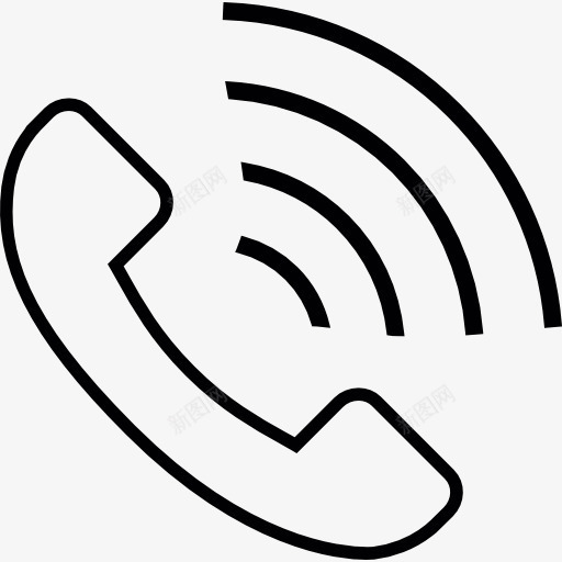 电话图标png_新图网 https://ixintu.com 电话 电话听筒 电话接口 音量 音频
