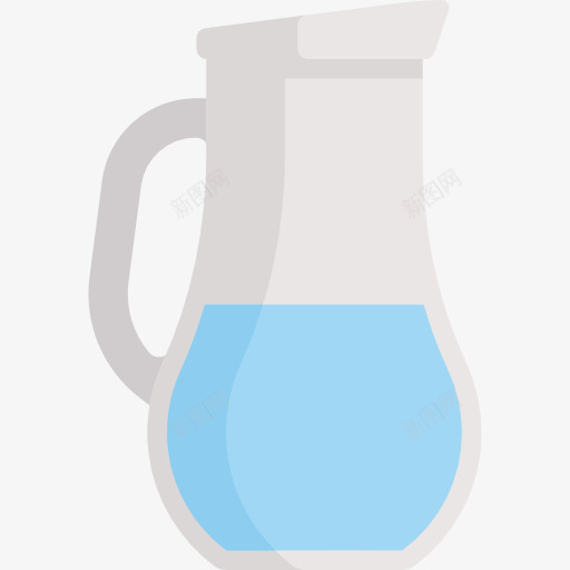 Jug图标png_新图网 https://ixintu.com 厨房用具 家具和家居 容器 罐