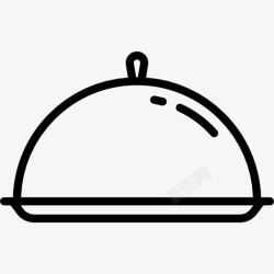 餐厨用具托盘图标高清图片