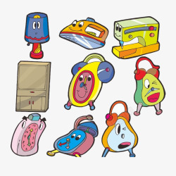 生活用品素描卡通生活用品高清图片
