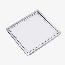 卫生间面板灯产品实物平板灯一个高清图片