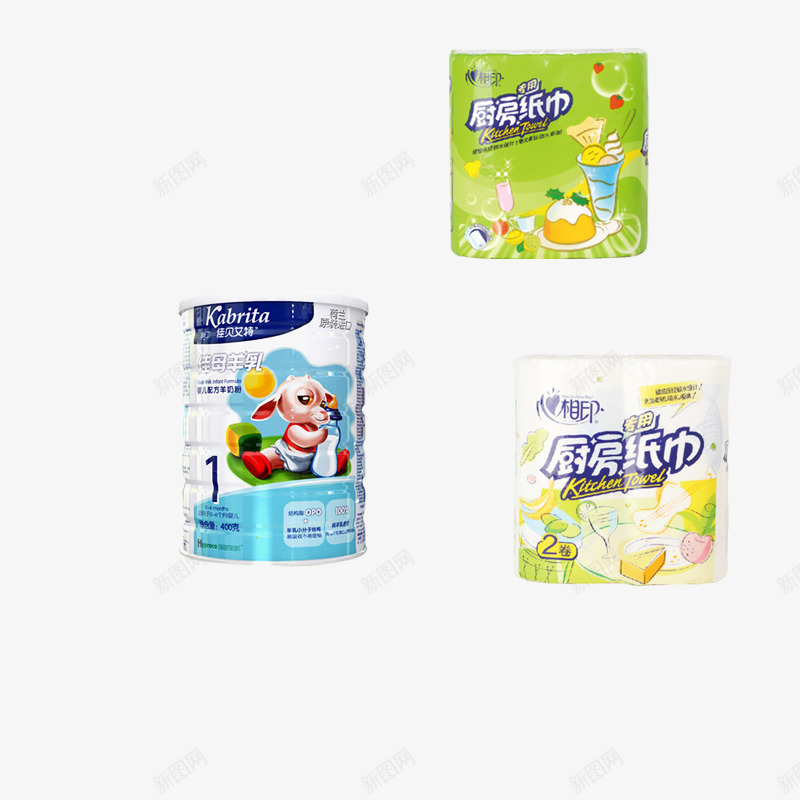 厨房纸巾png免抠素材_新图网 https://ixintu.com 产品实物 纸巾 羊乳