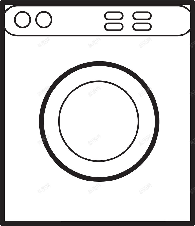 海尔牌洗衣机png免抠素材_新图网 https://ixintu.com 家用电器 家电 洗衣机 海尔 海尔家电 电器设备