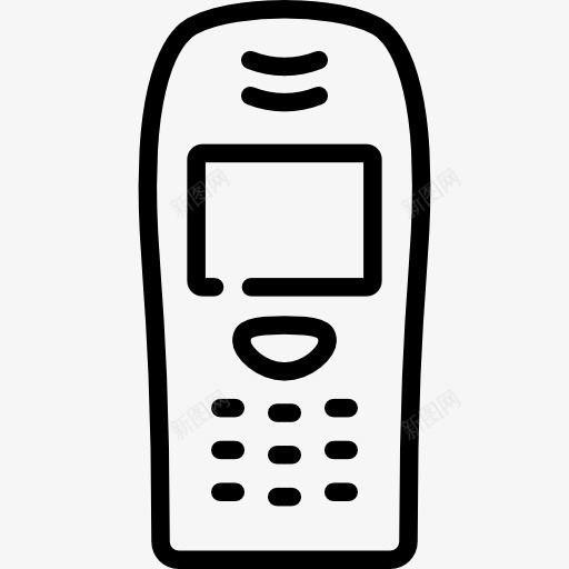 诺基亚3210图标png_新图网 https://ixintu.com 手机 技术 电话 通信