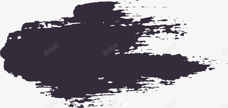 黑色水彩涂料png免抠素材_新图网 https://ixintu.com 水彩 涂鸦 画画 绘画 美术 颜料 黑色涂料
