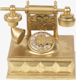 传统电话金属复古电话高清图片