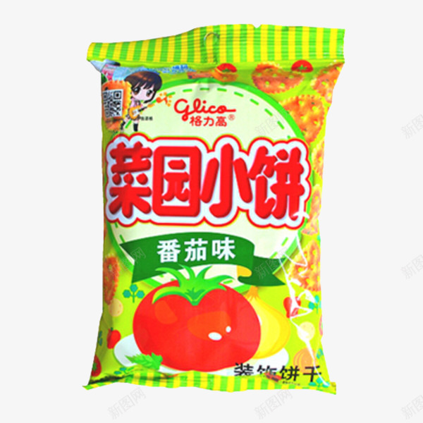 番茄味菜园小饼png免抠素材_新图网 https://ixintu.com 产品实物 纯天然 蔬菜饼干 零食 饼干