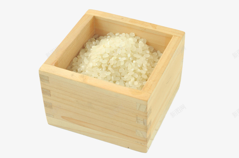 木盒里的大米png免抠素材_新图网 https://ixintu.com png图片素材 产品 产品实物 免费png元素 免费png素材 农作物 木盒里的大米 稻谷 绿色食品