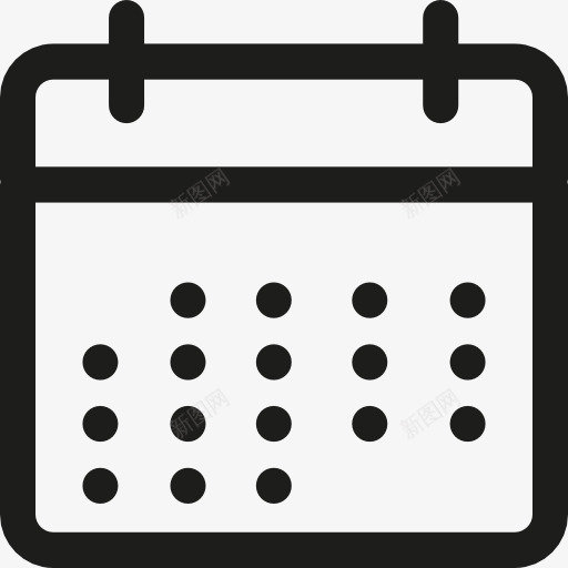 日历图标png_新图网 https://ixintu.com 任务 日历 日程图 日程安排 时间
