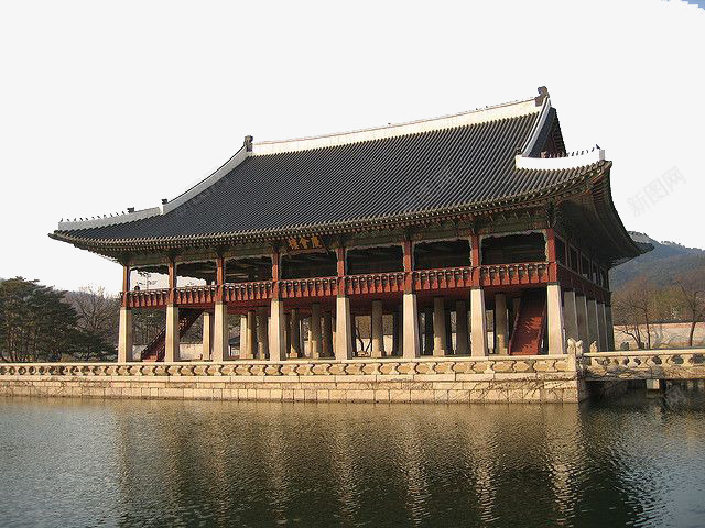 韩国首尔景福宫二png免抠素材_新图网 https://ixintu.com 各地名著 旅游景点 著名建筑