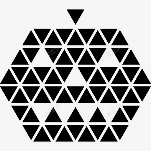 多边形的万圣节南瓜脸的小三角形图标png_新图网 https://ixintu.com 万圣节 三角形 南瓜 多边形 小三角形 形状 脸