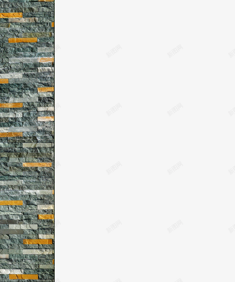 边框png免抠素材_新图网 https://ixintu.com 墙 砖头 边角装饰