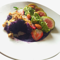紫薯沙拉素材