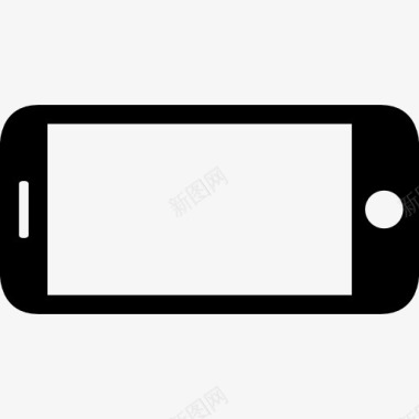 手机在水平位置图标图标
