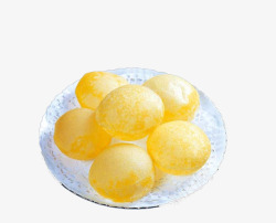 玉米布丁酥空心玉米球高清图片