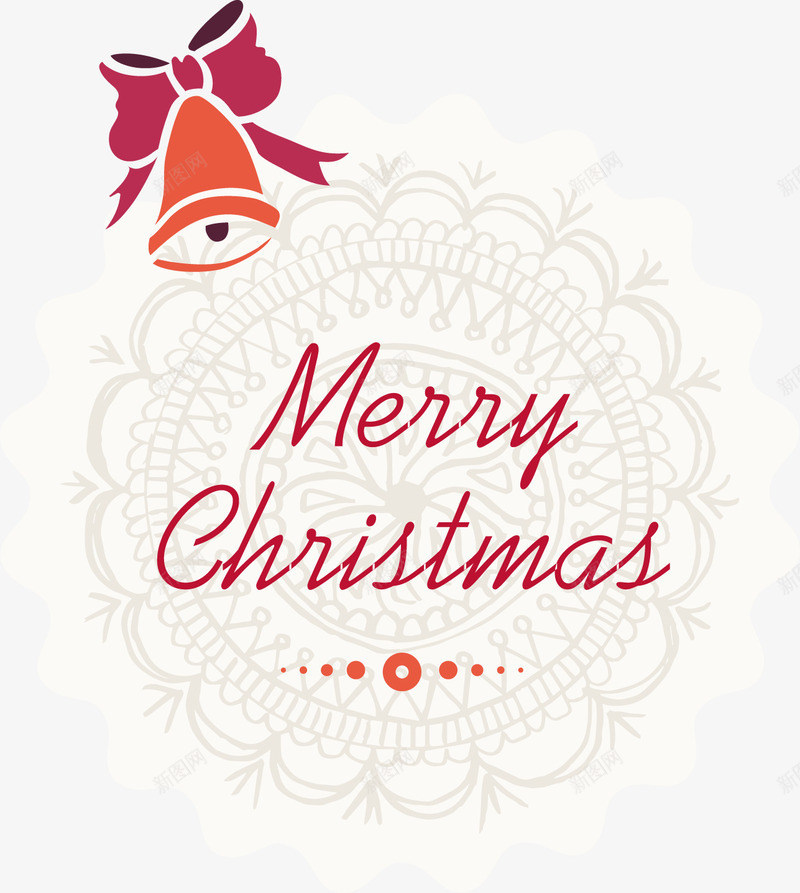 圣诞logo图图标png_新图网 https://ixintu.com christmas merry 圣诞快乐 节日 铃铛