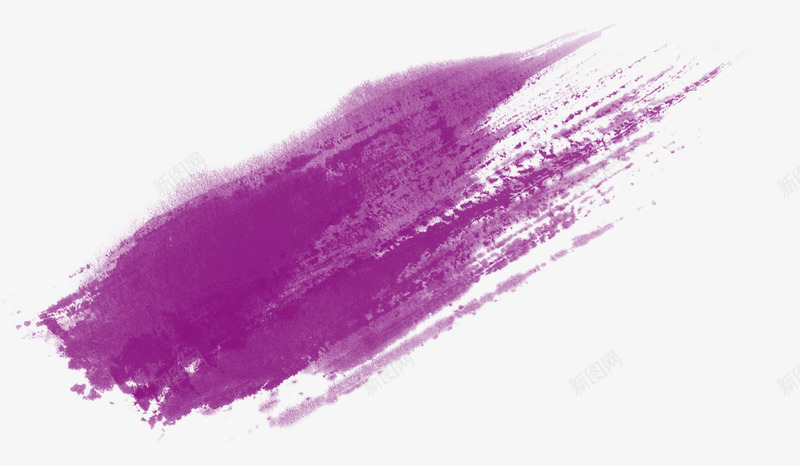 紫色清新颜料效果元素png免抠素材_新图网 https://ixintu.com 免抠PNG 效果元素 清新 紫色 颜料