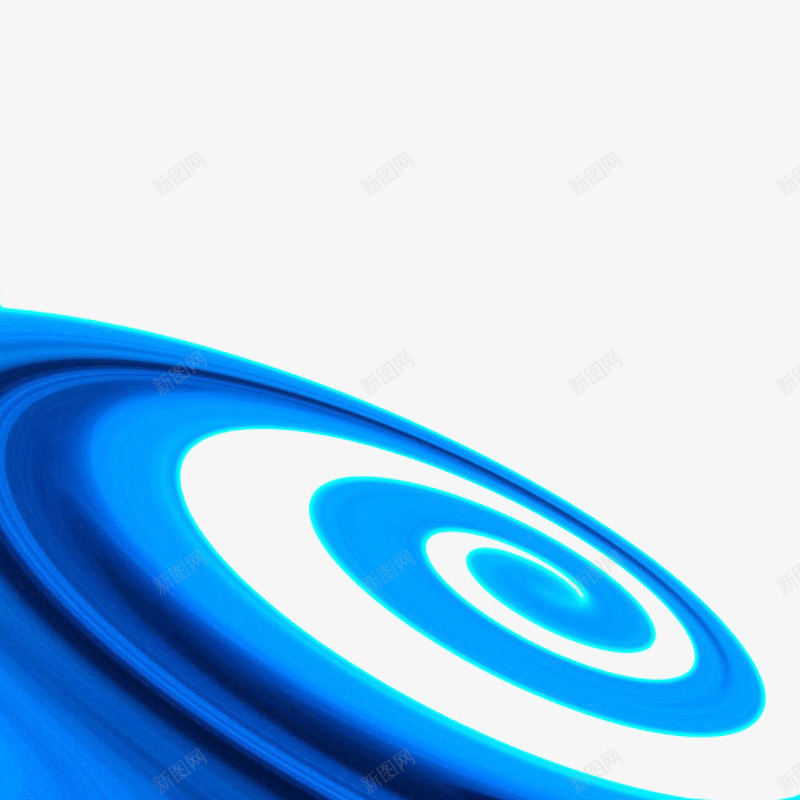 蓝色发光漩涡png免抠素材_新图网 https://ixintu.com 发光 水 水旋涡 水流漩涡 水漩涡 漩涡 蓝色 透明