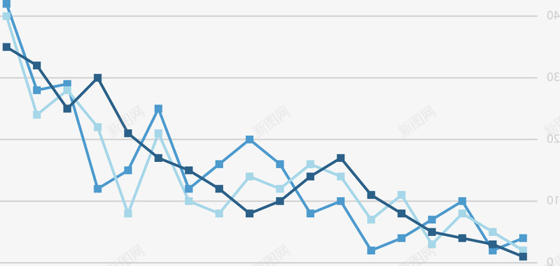 PPT折线图表png免抠素材_新图网 https://ixintu.com PPT设计 图表 折线 折线图符号