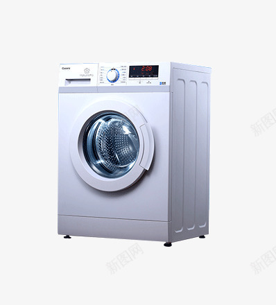 变频洗衣机png免抠素材_新图网 https://ixintu.com 产品实物 家电 智能 洗衣机 滚筒
