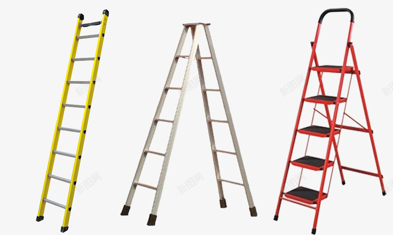 梯子工人专用png免抠素材_新图网 https://ixintu.com 不锈钢 单爬梯 工人用 牢稳型 登高 铁的