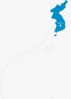 首尔南韩国地图高清图片