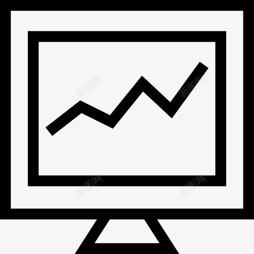 统计图标png_新图网 https://ixintu.com 业务 图 增长效益 屏幕 技术 监控 绘图 统计