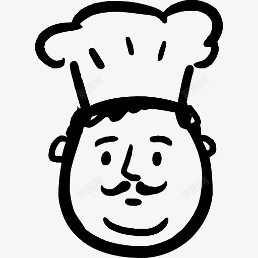 厨师图标png_新图网 https://ixintu.com 人 厨房 炊具 烹饪 食品 餐厅