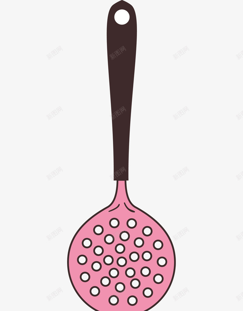 卡通简约清新风厨具装饰png免抠素材_新图网 https://ixintu.com 勺子 卡通厨具 厨具 厨房工具 厨房用具 厨房用品 小清新厨具 搅拌器