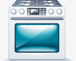 厨房用具烤箱煤气灶素材