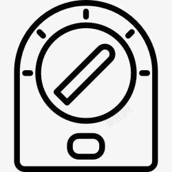 厨房定时器定时器图标高清图片