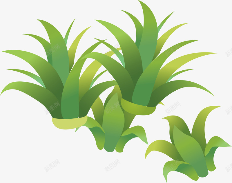 草丛元素png免抠素材_新图网 https://ixintu.com png 卡通 矢量元素 草丛矢量 青草