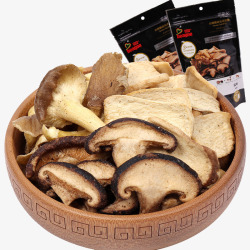 台湾香菇休闲食品素材