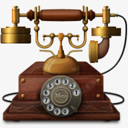 landphone呼叫电话过时的图标高清图片