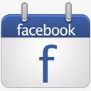 Facebook社交日历图标png_新图网 https://ixintu.com Facebook facebook