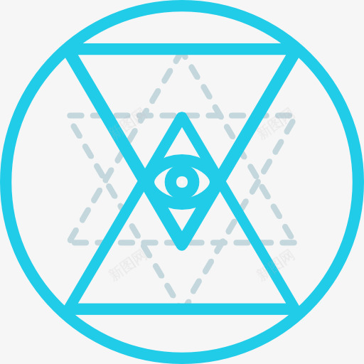 斯里兰卡Yantra图标png_新图网 https://ixintu.com SriYantra 几何 形状和符号 深奥的 神圣的 神秘的 符号