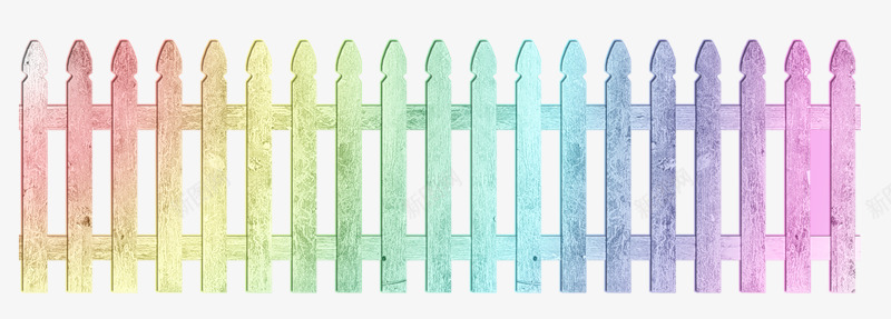 彩色栅栏png免抠素材_新图网 https://ixintu.com 彩色 护栏 栅栏