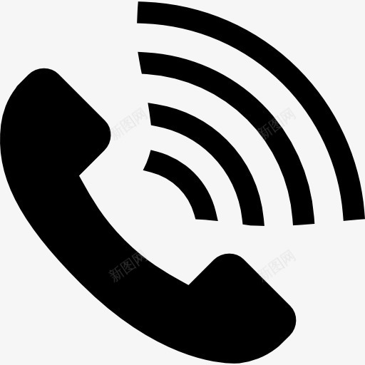 通话音量图标png_新图网 https://ixintu.com 电话 电话听筒 电话接口