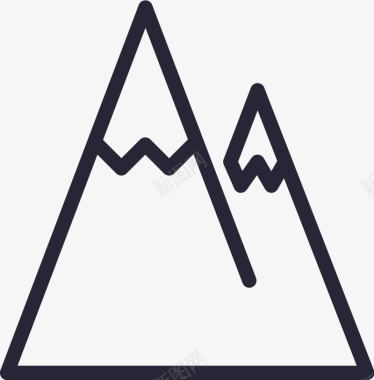 户外景观图标图标