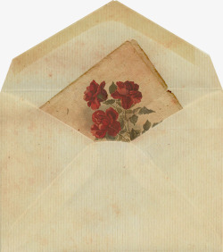花纹卷纸信高清图片