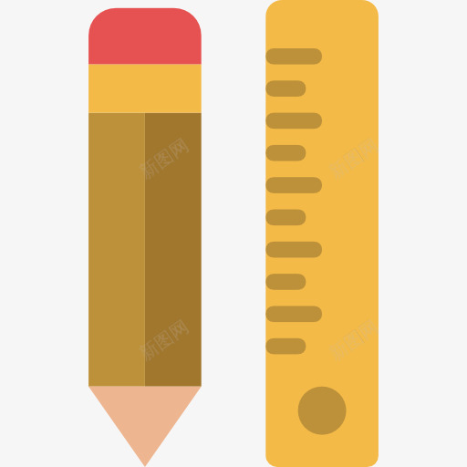 图图标png_新图网 https://ixintu.com 图纸 家电维修 尺子 改进 施工 施工工具 铅笔