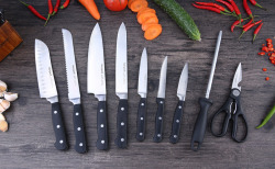 刀具套装刀菜刀厨房刀具套装切菜高清图片
