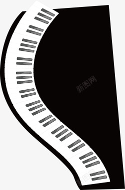 钢琴独奏钢琴音乐会海报装饰矢量图高清图片