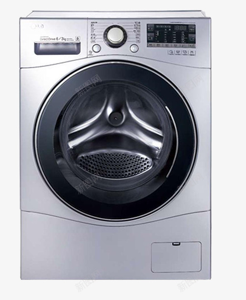滚筒洗衣机psd免抠素材_新图网 https://ixintu.com 家电 洗衣机 电器 科技