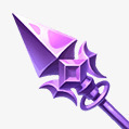 紫色神秘游戏利剑素材