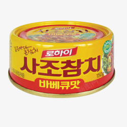韩国进口风味金枪鱼罐头素材