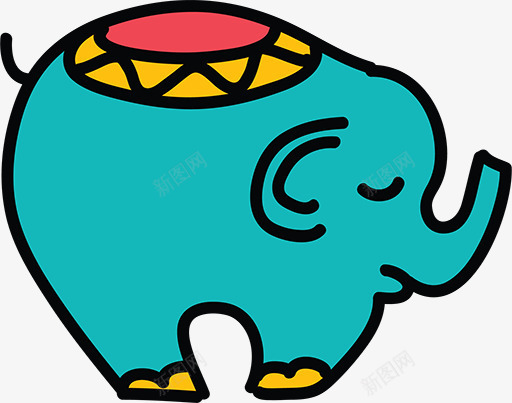 卡通Baby大象玩具png免抠素材_新图网 https://ixintu.com baby用品 婴儿玩具 婴儿用品 蓝色大象