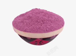 天然紫薯粉素材